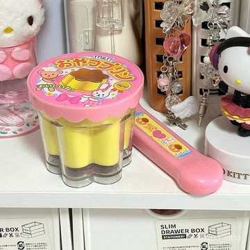 新店補貼！限時💖2025爆款布丁果凍草莓布丁套裝食物餵食玩具兒童過家家玩具