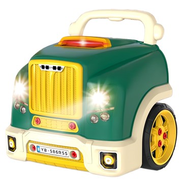 cute stone 盟石 兒童擬真引擎維修卡車玩具  混合顏色  1個