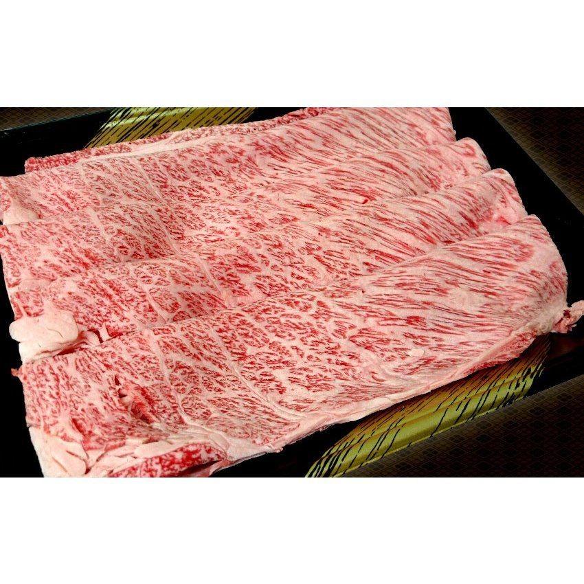 お歳暮 2023 和牛 牛肉 肉 すき焼き A5等級 黒毛和牛 霜降り肩ローススライス クラシタ ハネシタ シート巻き 1kg(500g×2パック)