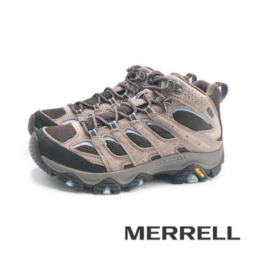 MERRELL(女)MOAB 3 MID GORE-TEX防水登山中筒鞋 女鞋-褐色