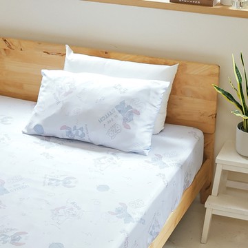 Norns 史迪奇Aloha100%天絲單人床包枕套組