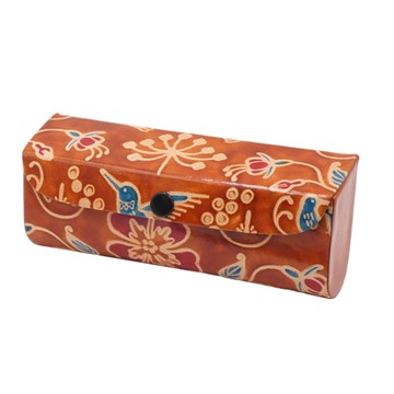 地球樹公平貿易fair trade -- 印度山羊皮眼鏡盒