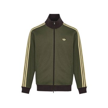 Adidas Track Top M 男款 綠色 運動 休閒 立領 外套 KZ2914