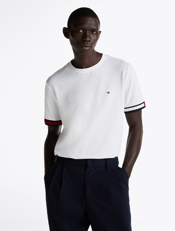 Global 條紋袖口 T 恤