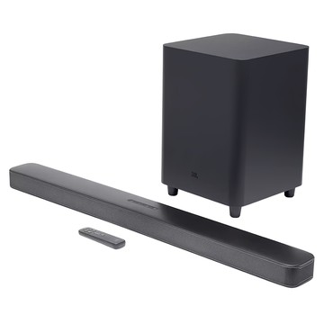 JBL 5.1聲道家庭劇院喇叭 590W無線重低音 杜比音效  BAR500  黑色