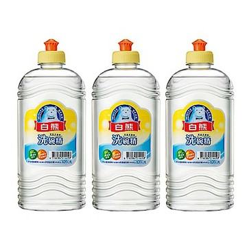 白熊 洗碗精820g 3入