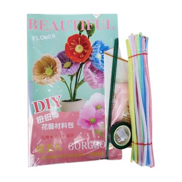 毛根花束材料包(款式隨機出貨)