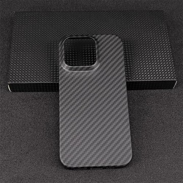 適用蘋果16手機殼iPhone16 Pro Max保護套凱夫拉芳綸纖維碳纖維Plus配件商務輕薄超薄全包磨砂磁吸新