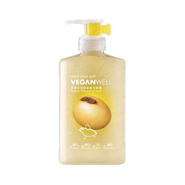 VEGANWELL 甜橙豆粕胺基酸洗碗精 500mL