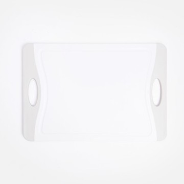 抗菌止滑PP溝槽砧板28x40cm 灰