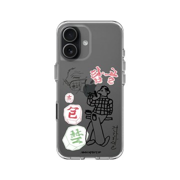 iPhone 17 Clear Case（相機按鈕） 透明 - MUG CUP GUY - 首爾背影