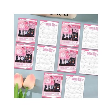 周邊年歷wmls五月天五月天2026日歷小卡明信片物料年歷