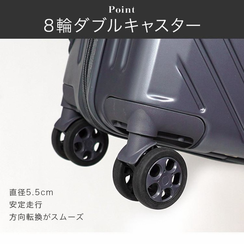 スーツケース キャリーバッグ Sサイズ 前開き フロントオープン
