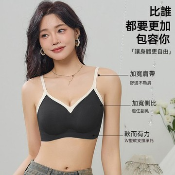 台灣现貨 大碼內衣 無痕貼身內衣 無鋼圈內衣 聚攏內衣 防下垂內衣 夏季薄款內衣 收副乳調整型內衣 提拉美胸內衣