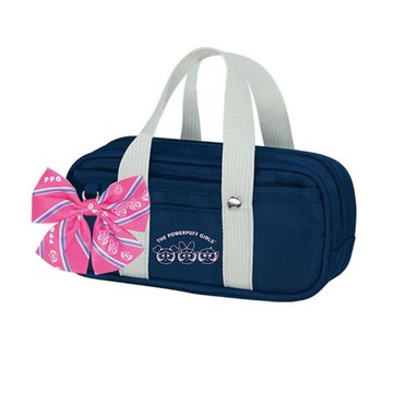 小禮堂 飛天小女警 手提造型筆袋 (蝴蝶結)