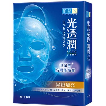 肌研 光透潤玻尿酸纖維緊緻面膜 6片