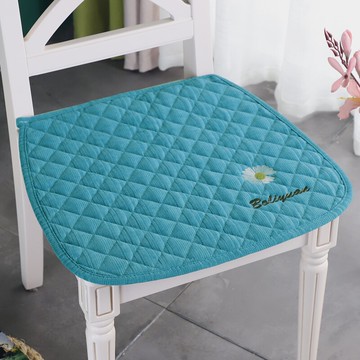 家用餐椅墊子坐墊四季通用椅子屁股墊歐式餐桌防滑板凳子坐墊套罩