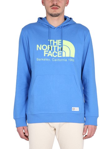 the north face sweatshirt with logo embroidery
