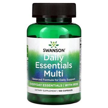 Swanson, 多礦物質，100 粒膠囊