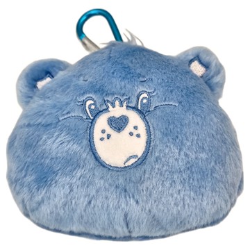 Care Bears 小物收納包 附扣環 藍色  藍色