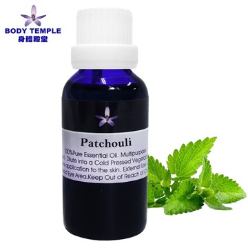 BODY TEMPLE 100%廣霍香(Patchouli)芳療精油30ml