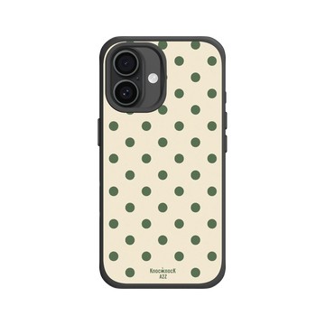iPhone 16 SolidX 黑 - Knock Knock A2Z - 抹茶甘納許