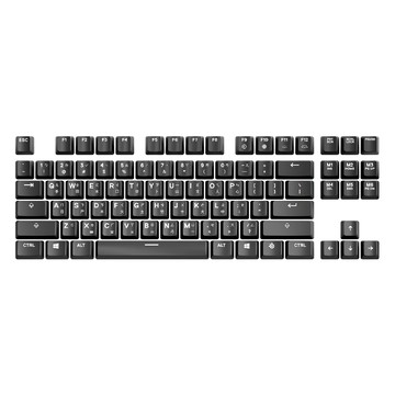 Steelseries 賽睿 TKL PBT 鍵帽 黑色 - TW  1個