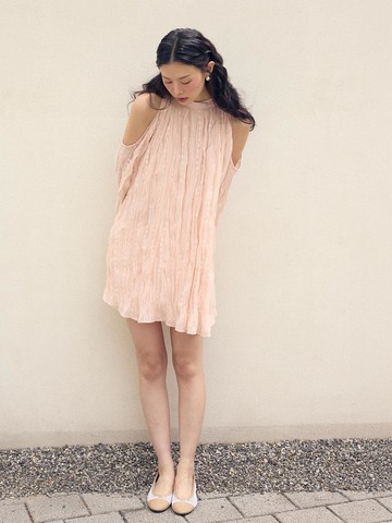 Dazzling Halterneck Mini Dress [3 Colors] (Y50017)