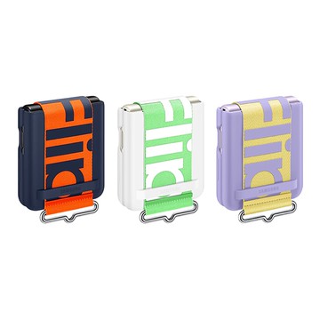 【Samsung 三星】Galaxy Z Flip3 5G 原廠矽膠薄型背蓋 ( 附指環帶 )