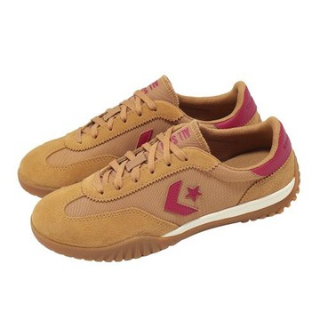 Converse 休閒鞋 Run Star Trainer 男鞋 女鞋 棕 粉紅 復古 麂皮 A17669C