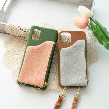 兼容多種型號 雙色帶袋 [收縮]錢包迷你袋 支架功能 國內 BS20K