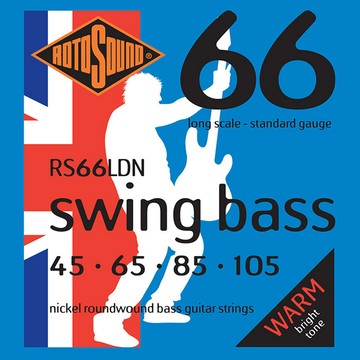 ROTOSOUND RS66LDN 電貝斯弦｜45-105｜鍍鎳纏繞｜英國製｜Bass Strings
