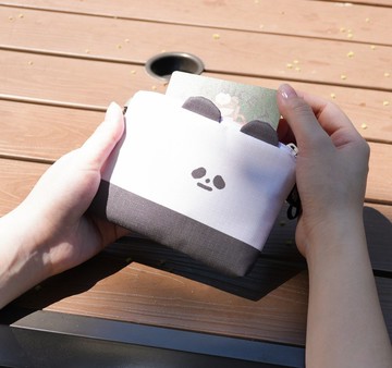 Furry Zoo 造型零錢包 輕量防水布 大貓熊 熊貓