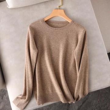 清倉新款羊毛女毛衣秋冬加厚2025針織打底衫套頭圓領修身羊毛衫