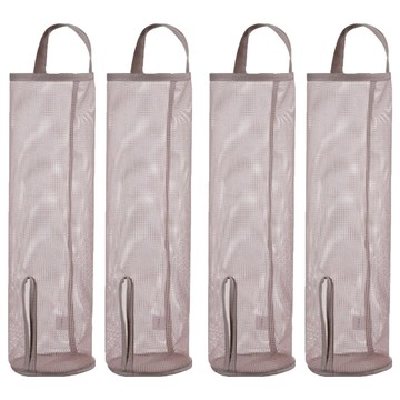 FaSoLa 一袋多用多功能衣物/襪子收納袋  4個  粉色