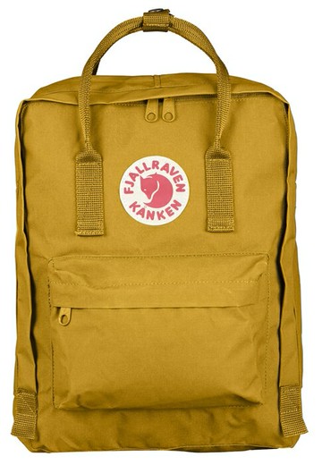 ├登山樂┤瑞典Fjallraven Kanken 復古後背包 方型書包 赭黃 # FR23510-160