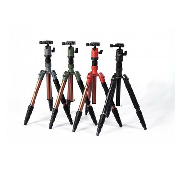 【EC數位】FOTOPRO X-GO Gecko 鋁合金三腳架-四色 迷霧灰 極致黑 印度橘  叢林綠 色彩多樣化
