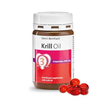 聖伯納德 - Sanct Bernhard 德國百年草本-磷蝦油500毫克膠囊 (90顆/瓶)