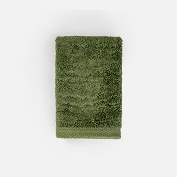 PALETTE厚型乾用純棉方巾30x30 琉璃綠