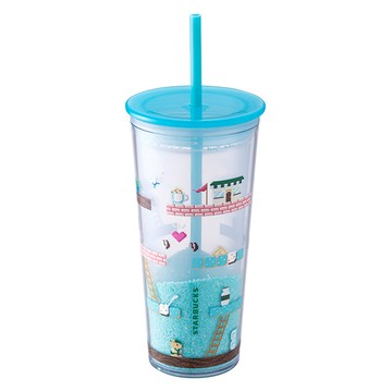 星巴克小熊歷險TOGO冷水杯