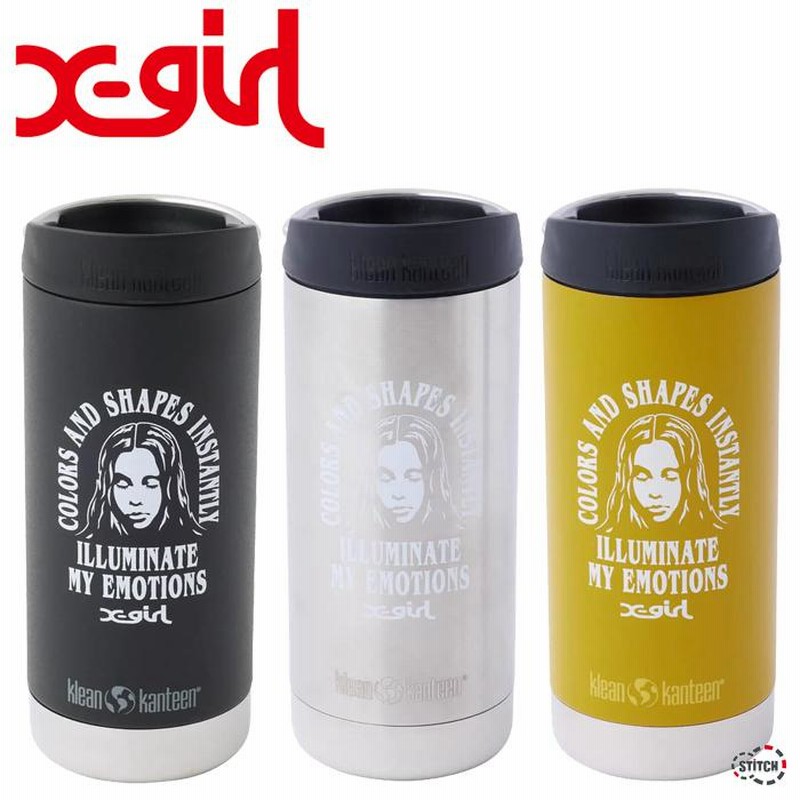 X-girl エックスガール X-girl × KLEAN KANTEEN ARCH & FACE