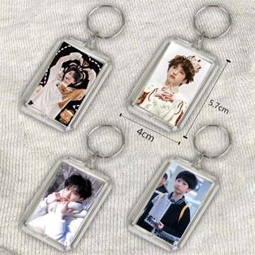 嚴浩翔鑰匙扣亞克力鑰匙扣書包掛件鑰匙掛件便攜鑰匙扣行李箱掛件