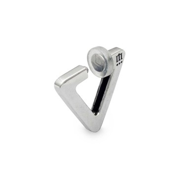 三角形 男士耳環 / 純銀 925 單邊販售 / 銀飾 / 日本製造 / 免運費 / 送禮給男性