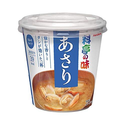 マルコメ カップ 料亭の味 あさり 即席味噌汁 1食×6個