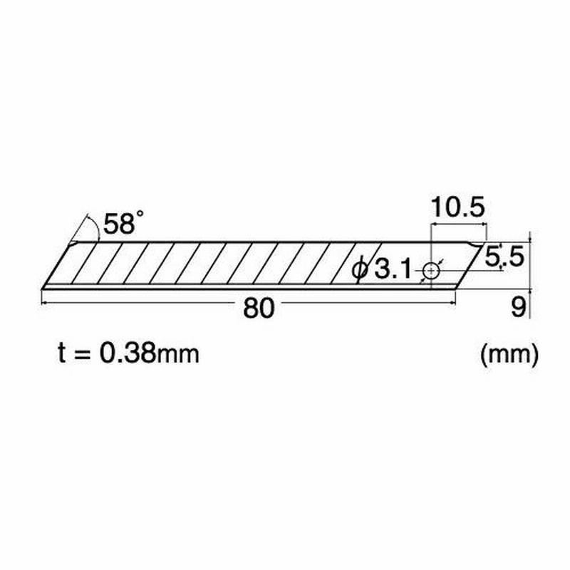 メール便対応】エヌティー NTカッター 替刃小型A/100枚 【品番:BA-1400】 通販 LINEポイント最大GET LINEショッピング (まとめ) NTカッター A型用替刃 BA-14001パック(100枚) 〔×10セット〕