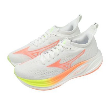 Mizuno 美津濃 慢跑鞋 Neo Zen 2 女鞋 白 針織 厚底 緩衝 運動鞋 J1GD2686-71