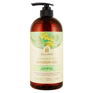 JOLLYA'RD 潔麗雅 蠟菊&鼠尾草舒活沐浴露  1瓶  1L