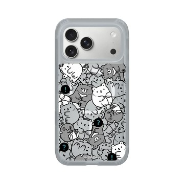 iPhone 17 Pro Max AirX 流變灰 - 白白日記 Darylhochi - 眾裏尋他 (黑白)