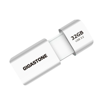 Gigastone 32GB USB3.2 高速滑蓋隨身碟 UD-3202(白) (原廠五年保固)
