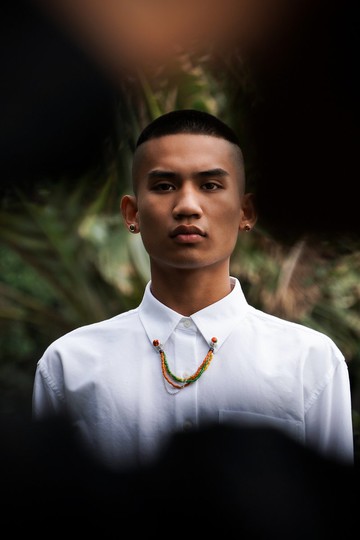 繫・衣隙  琉璃領針 925銀